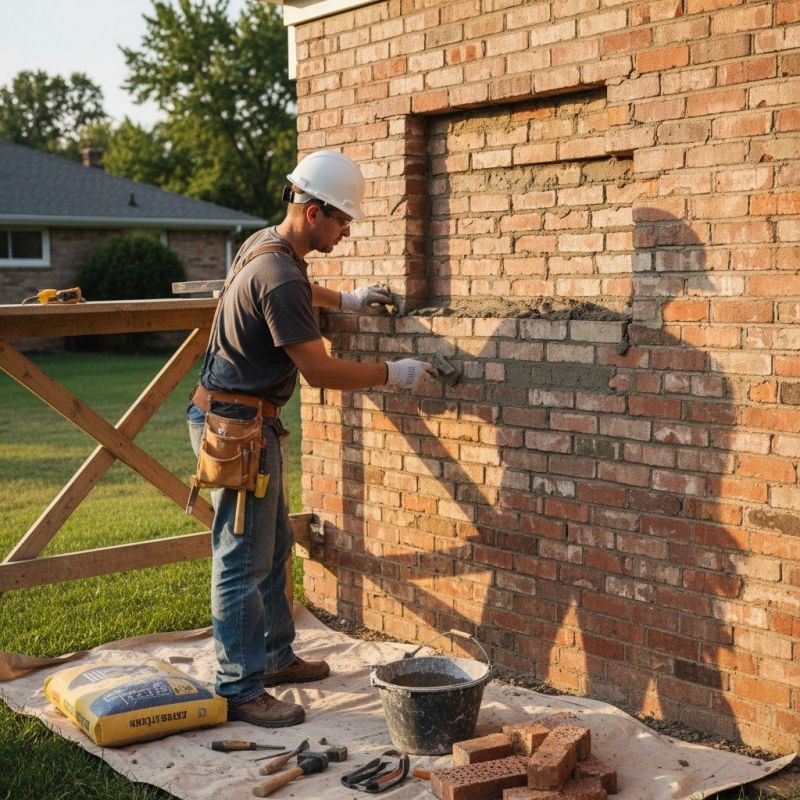 Local Home Brickwork pros at work